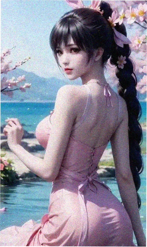 po小说《她的第七次日落》作品封面